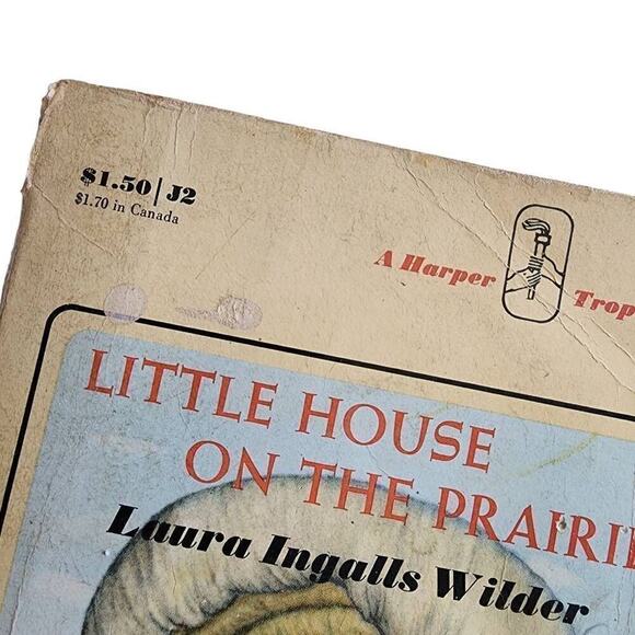 Vintage Nonfiction Books, Little House on the Prairie Paperback Story Book - Picture 2 of 5